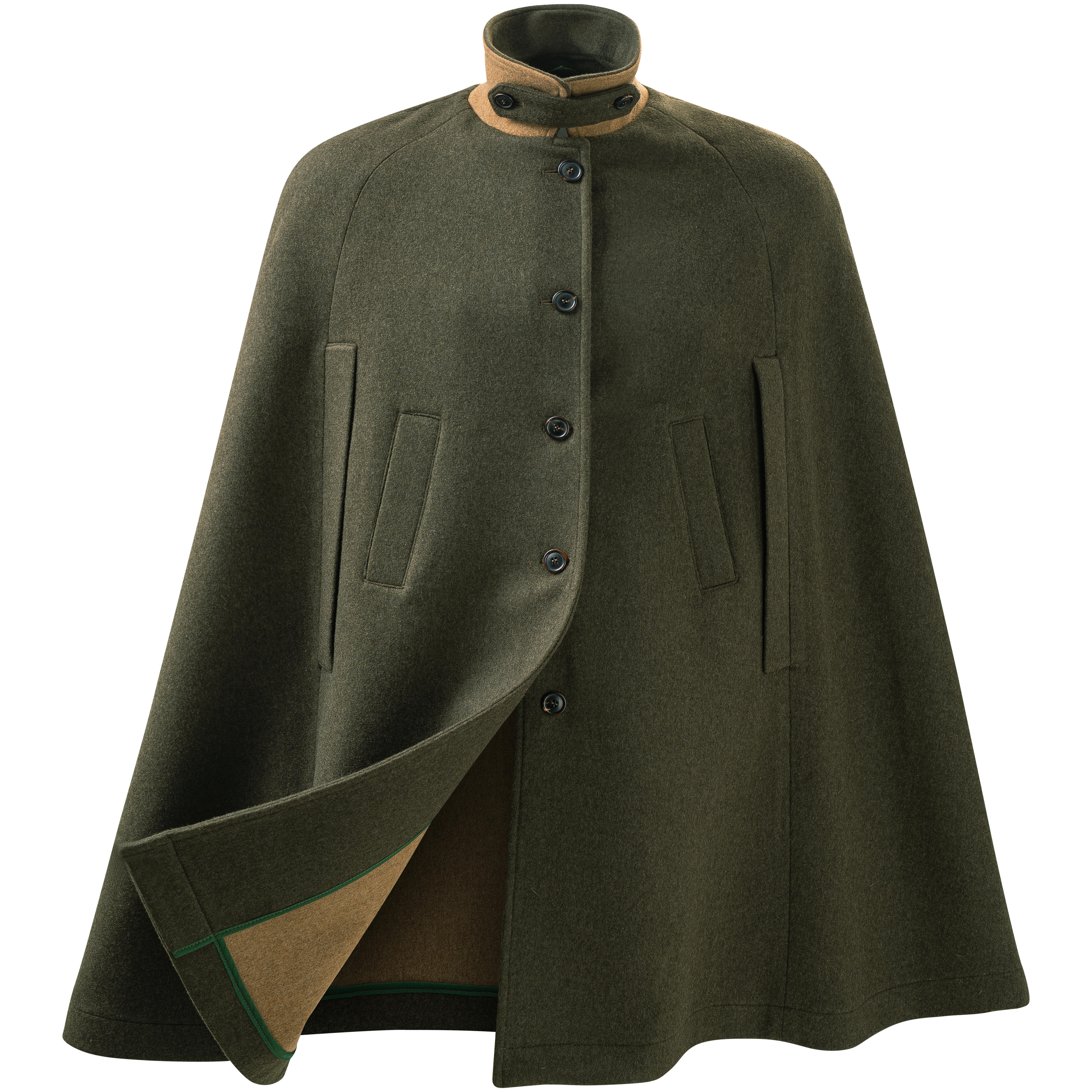 Carron« Ladies' Loden Cape, | green/beige | 36 | 834997